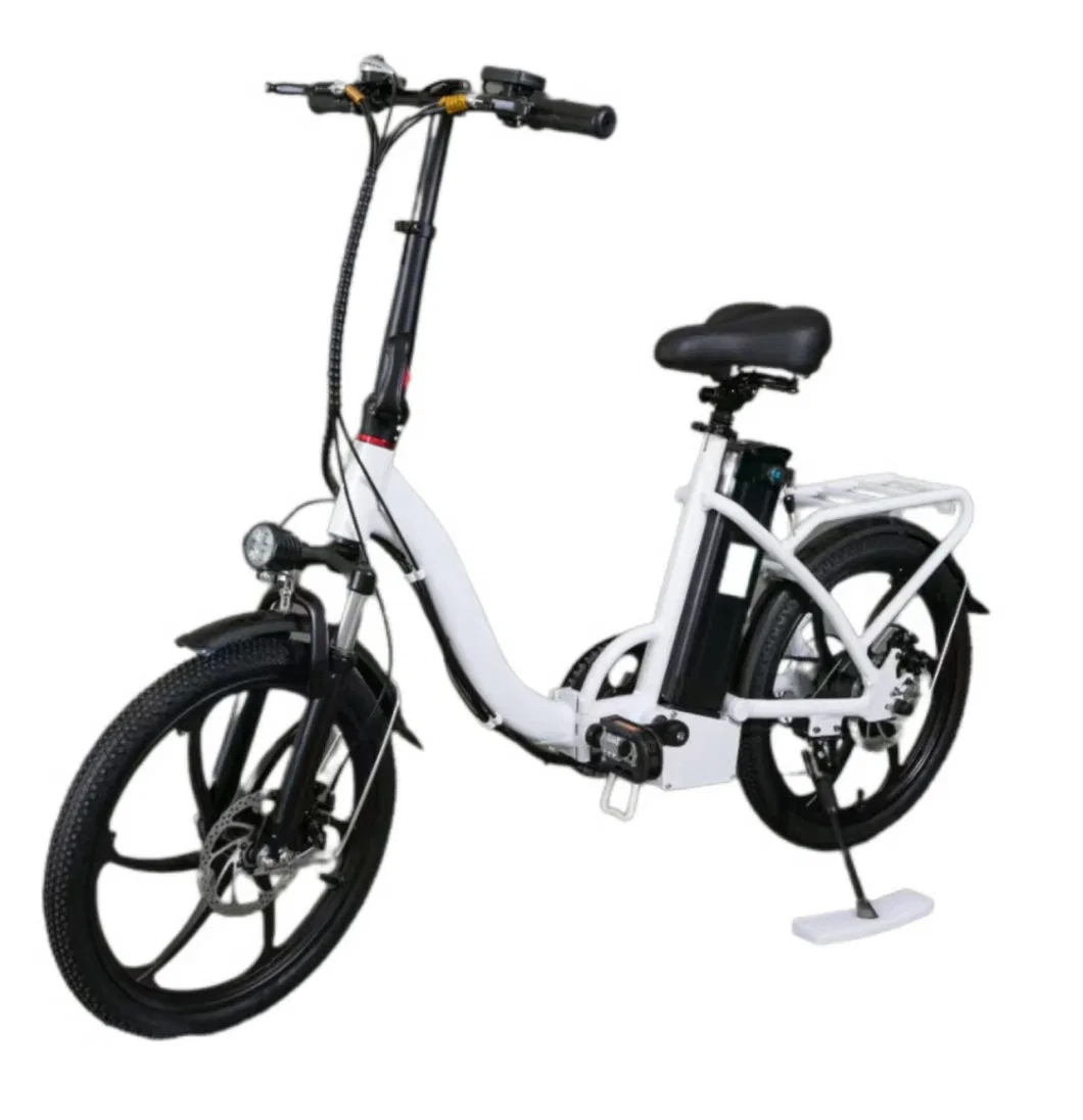 City Drive China Supplying Durable Comfortable High Security E-Bike 48V 350W Folding Brushless Electric Motorbike