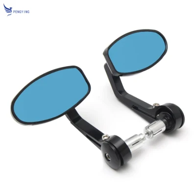 2 Pcsbatch Motorcycle Rearview Mirror for Triumph Speed Triple Parts CNC Motorcycle Handlebar Black Rearview Mirror