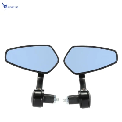 Pair of 78inch 360 Swivel Universal Ngle Adjustable Side View Mirrors Motorcycle End Bar Rearview Mirror Handle Bar