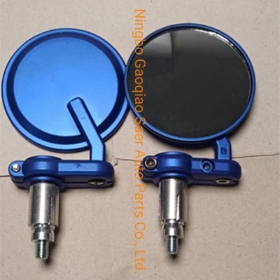 Universal Motorcycle Handlebar Rearview Mirror Modified Mini Round Rearview Mirror